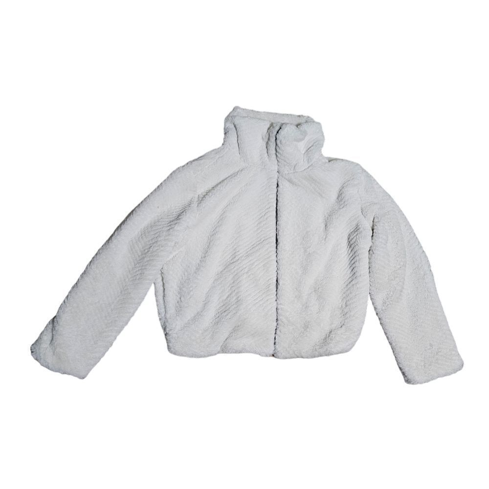 ‎Women's OPHELIA ROE Faux Fur Zip Jacket Medium